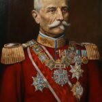 Kralj Petar I Karađorđević, 60x45cm, Ulje na platnu, umetnička slika po narudžbini umetnik Darko TOPALSKI