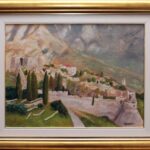 Stari Bar 30x40cm Ulje na platnu pejzaž po narudžbini Umetnicka slika umetnik Darko TOPALSKI